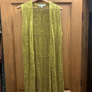 Crochet Maxi Vest